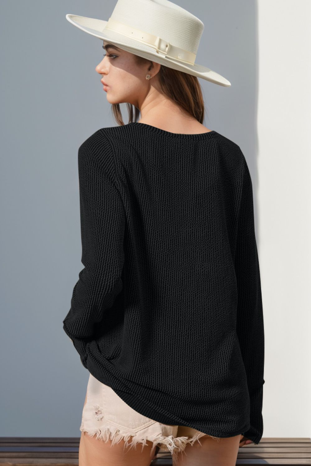 The Notched Thumbhole Shirt