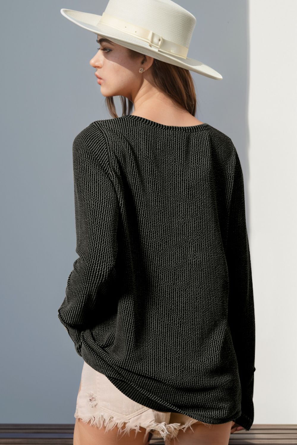 The Notched Thumbhole Shirt