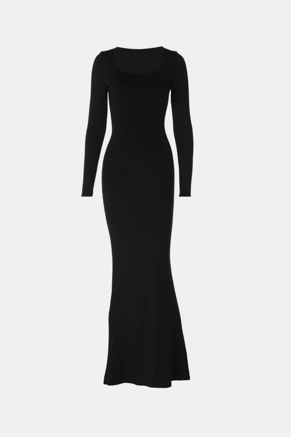 The Basic Witch Built-In Shapewear Long Sleeve Maxi Dress