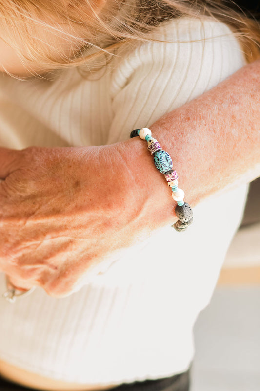 The Volcanic Beaded Bracelet