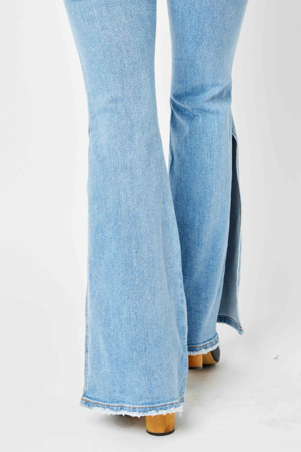 The Judy Blue Slit Flares