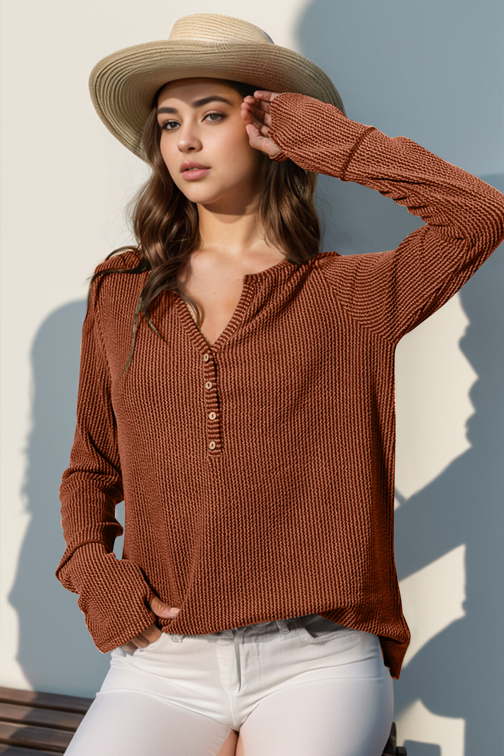 The Notched Thumbhole Shirt