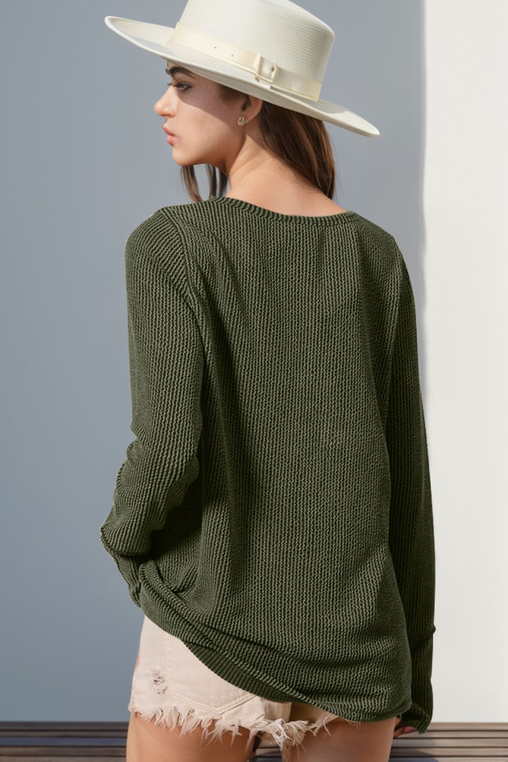 The Notched Thumbhole Shirt