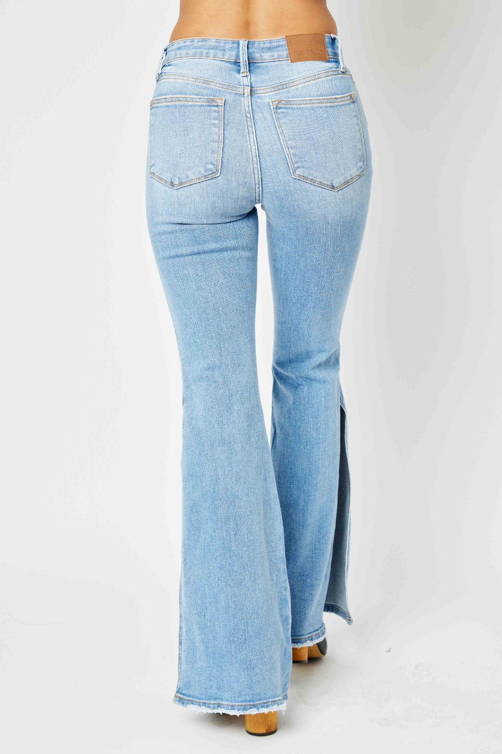 The Judy Blue Slit Flares