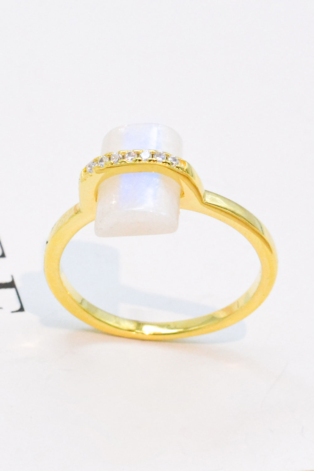 The Gentry Natural Moonstone Ring