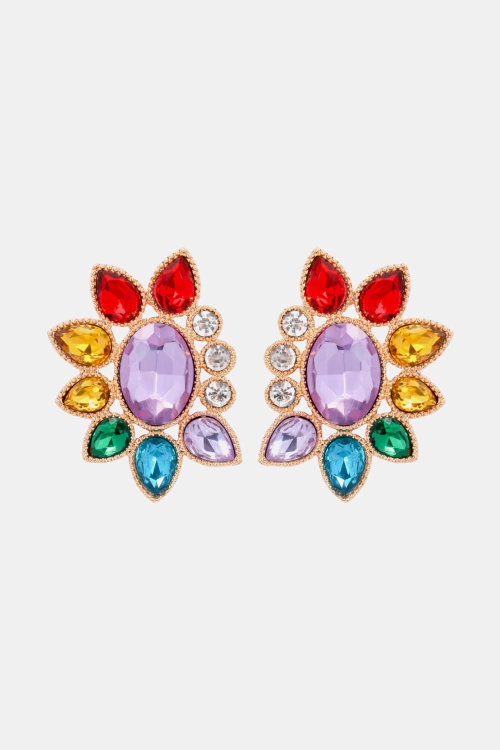 The Veda Sunburst Earrings