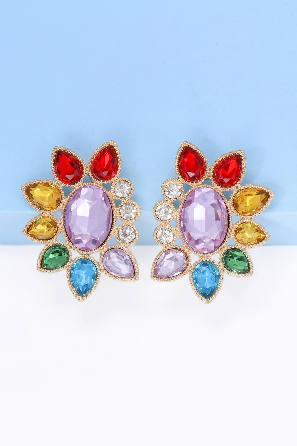 The Veda Sunburst Earrings