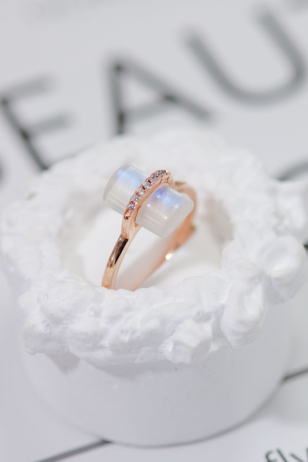 The Gentry Natural Moonstone Ring