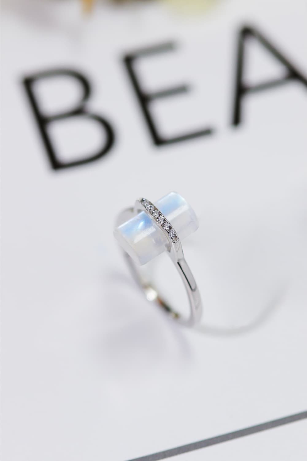 The Gentry Natural Moonstone Ring